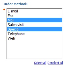 Order Method